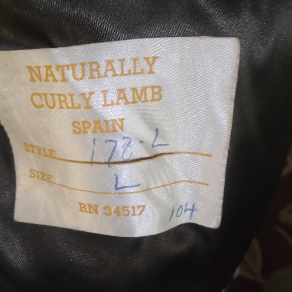 Naturally Curly Lamb Spain Style 178-L RN34517 - Picture 3 of 5
